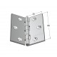 NICKEL PLATED BRASS FLAT HINGE 60x50 ITALY
